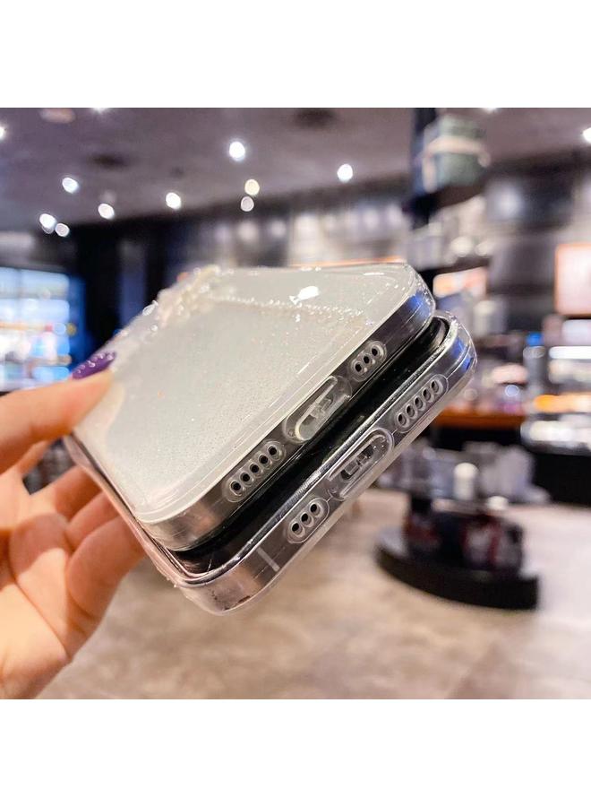 اس-توب جراب لهاتف iPhone 14 Plus مصنوع من مادة TPU الإيبوكسي اللامعة بقوس اللؤلؤ - Image 4