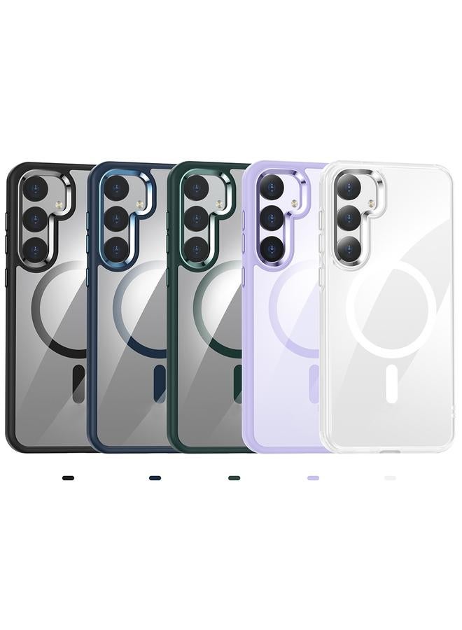 S-TOP Case For Samsung Galaxy S24 5G MagSafe Anti-fingerprint Highly Transparent PC Phone Case - Image 2