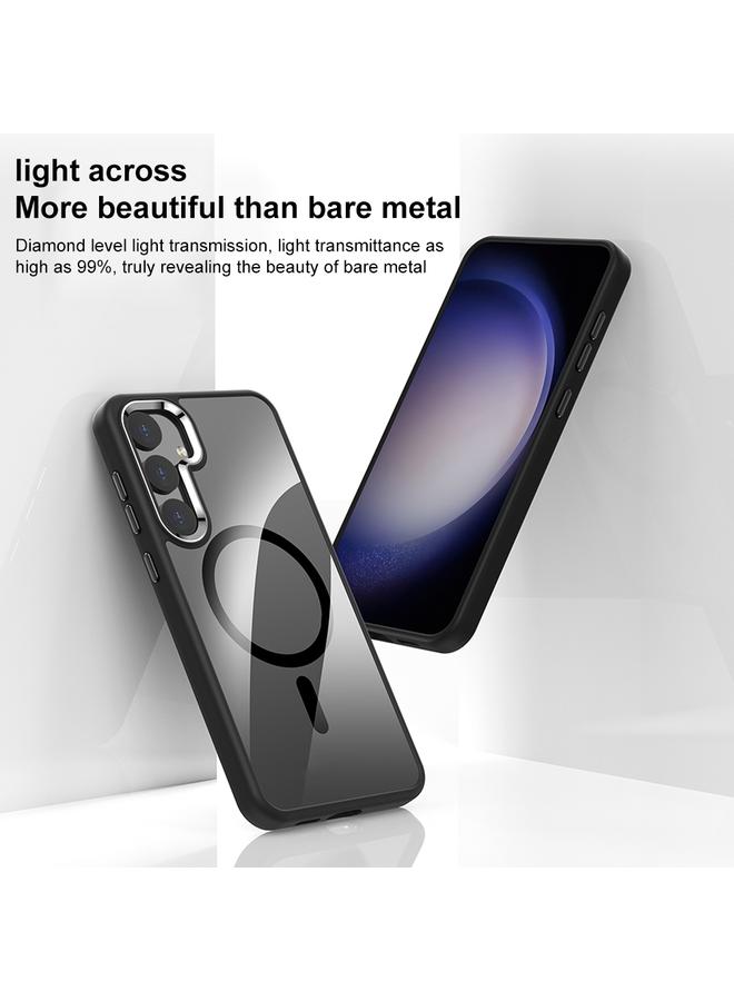 S-TOP Case For Samsung Galaxy S24 5G MagSafe Anti-fingerprint Highly Transparent PC Phone Case - Image 3