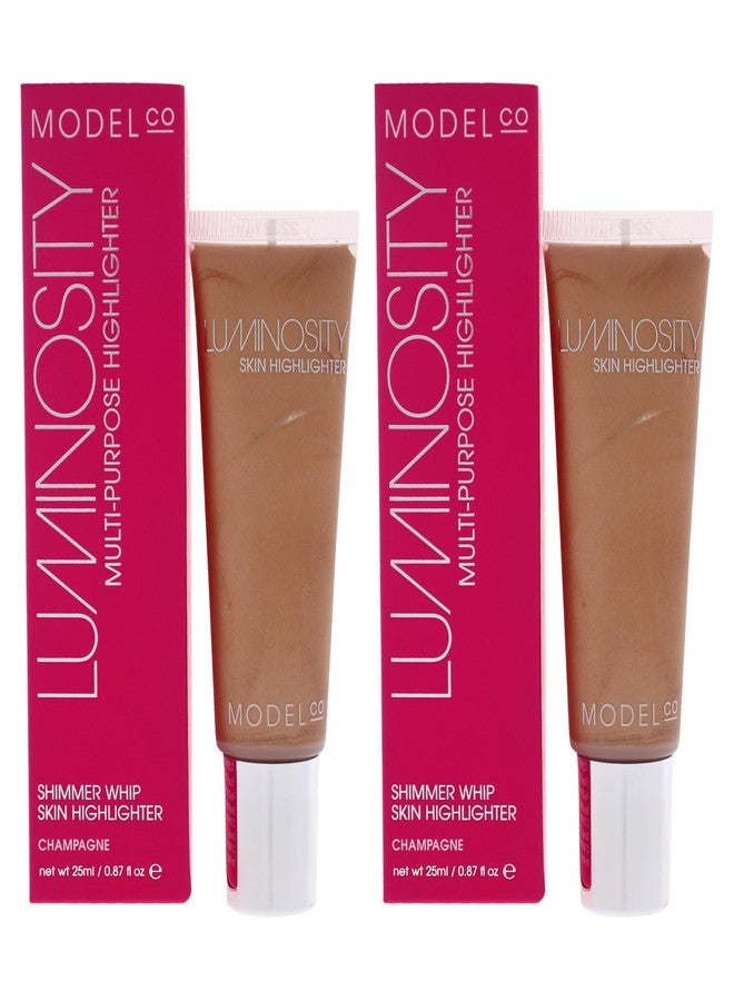 موديلكو قلم تحديد العيون اللامع "لومينوسيتي شيمر ويب" - لون الشمبانيا من موديلكو للنساء - 0.84 أونصة - عبوة من قطعتين - Image 1