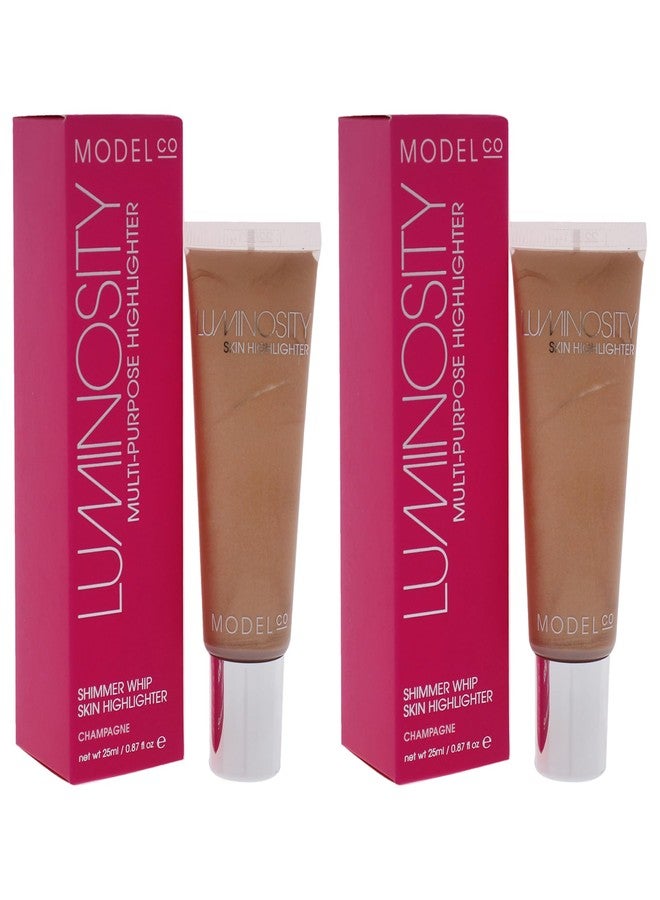 موديلكو قلم تحديد العيون اللامع "لومينوسيتي شيمر ويب" - لون الشمبانيا من موديلكو للنساء - 0.84 أونصة - عبوة من قطعتين - Image 3