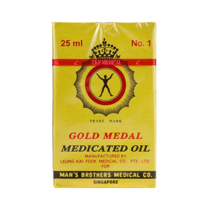 Gold Medal Medicated Oil Effective on Pain- 25ml