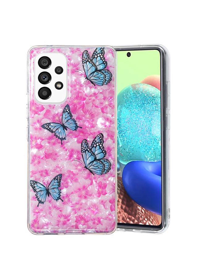 S-TOP Case For Samsung Galaxy A32 4G IMD Shell Pattern TPU Phone Case - Image 1