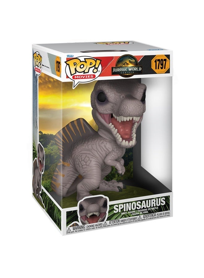 Funko Pop! Movies: Jurassic World 5 - Spinosaurus 10 Inches, Collectible Vinyl Figures - Gift Idea - Official Merchandise - Toys for Kids & Adults - Model Figure for Collectors and Display - Image 2