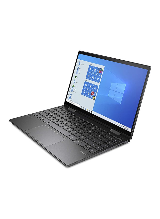 HP كمبيوتر محمول Envy x360 13-ay0007ne قابل للتحويل 2 في 1 بشاشة تعمل باللمس FHD مقاس 13 بوصة ومعالج AMD Ryzen 5 وذاكرة وصول عشوائي 8 جيجابايت ومحرك أقراص SSD سعة 512 جيجابايت وبطاقة رسومات AMD Radeon ولوحة مفاتيح إنجليزية وعربية - Image 3