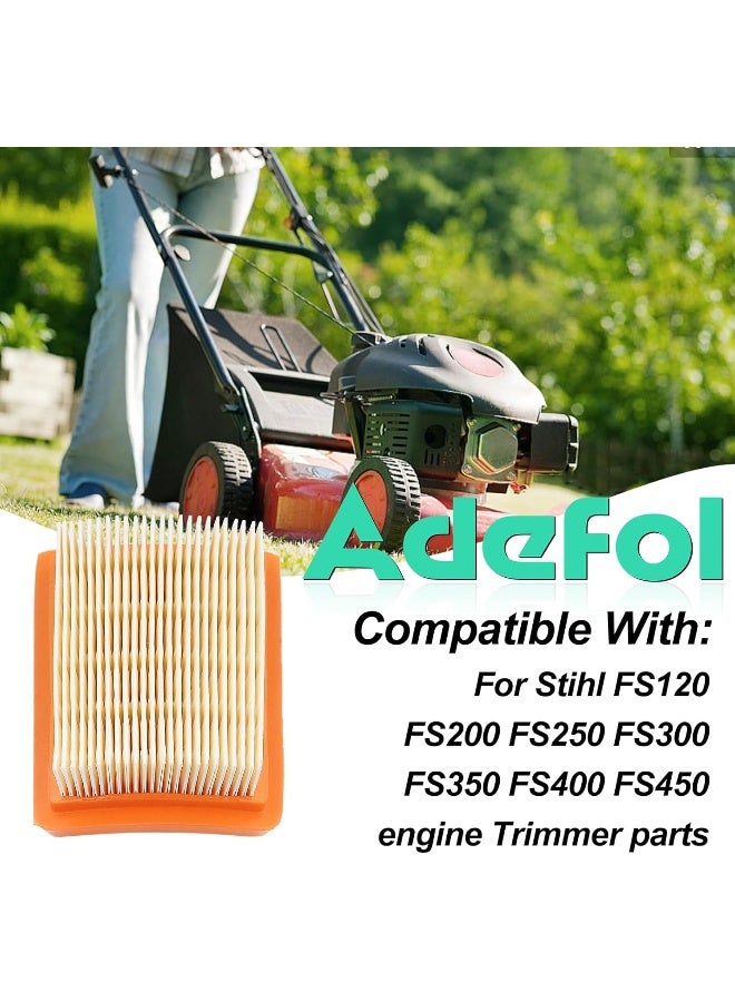 Adefol String Trimmer Air Filter 12Pieces Kit For Stihl Fs120 Fs200 Fs250 Fs300 Fs350 Fs400 Fs450 Replacement Parts  - Image 2