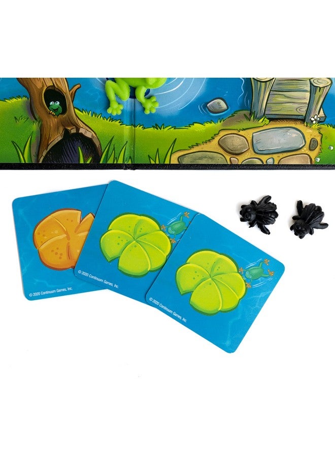 Continuum Games Ribbity Flibbity, The Lily Pad Leaping, Fly Feasting Game, Fun Frog-Themed Board Game - Image 5
