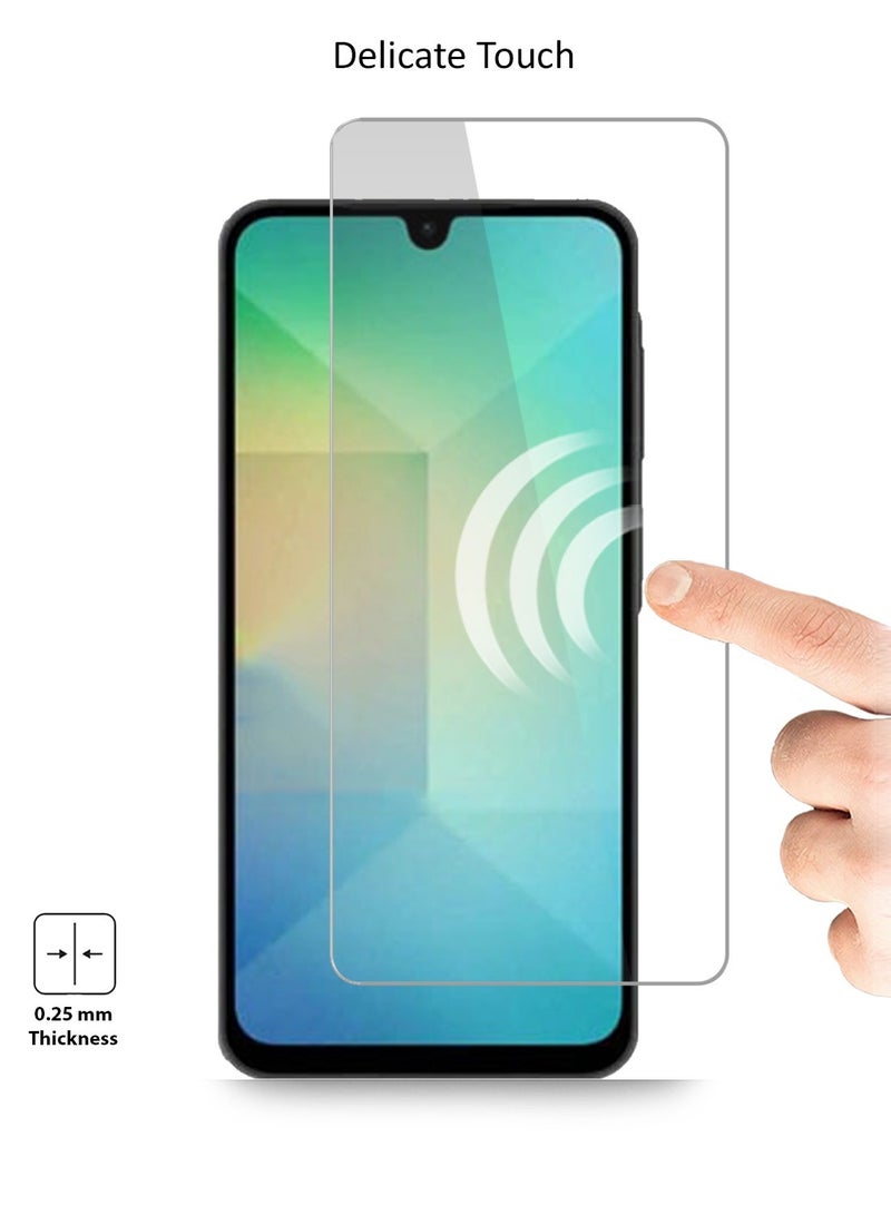 Techie حماية شاشة زجاجية مقسّاة HD بحجم 2 - مضادة للانعكاس ومضادة للفقاعات بصلابة 9H وسمك 0.33 مم وحواف مدورة وسهلة التركيب - Image 3