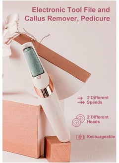 Pedi Rechargeable foot peeler with extra head  - Image 5