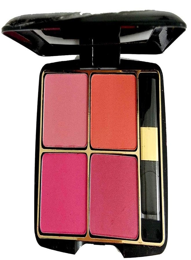 Glamezone 4 in 1 Amezing Blusher Palette (Multi) (Multicolor) - Image 1