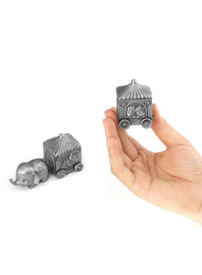 Mogoko Silver Tooth Holder, My First Tooth and Curl Keepsake Box Set, Baby Teeth Fairy Containter Gift Boxes for Child Kids - Image 4