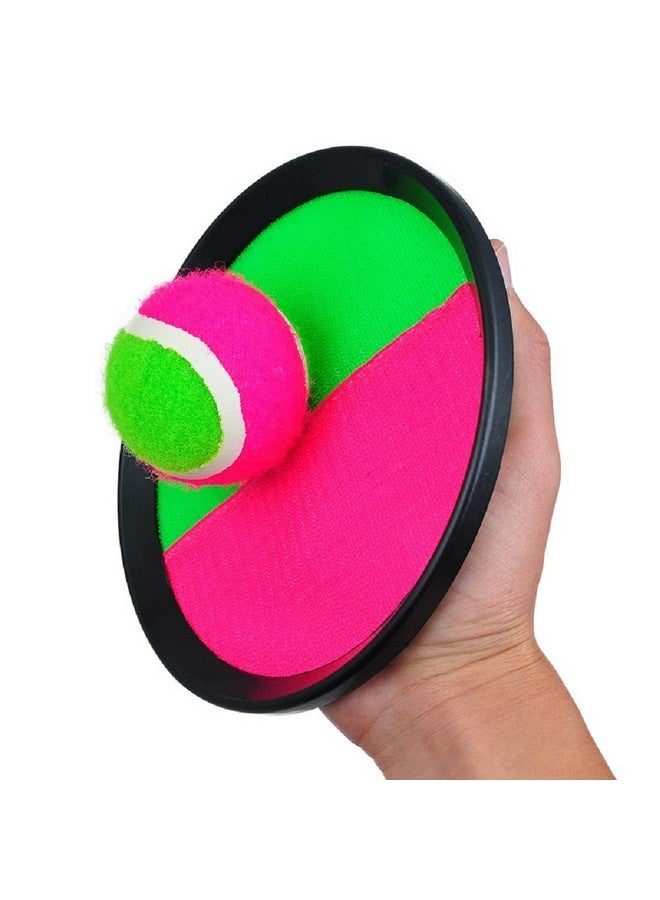 Toys+ Paddle Catch Toss and Catch Ball Game Set! Throw Catch Bat Ball Game (2 Pack) Kids Version for Children - Image 2