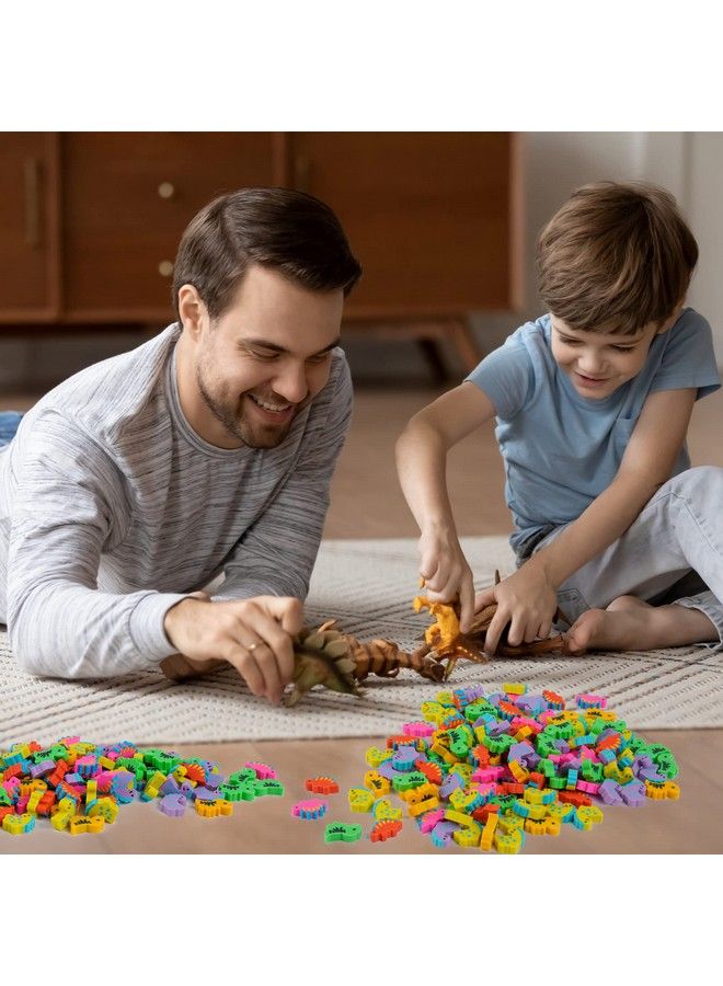 Kolewo4ever 200 Pieces Mini Dinosaur Erasers Bulk Small Pencil Erasers Latex Free Soft Erasers Pencil Erasers For For Classroom Homework Rewards Party Favors Gift Filling - Image 5