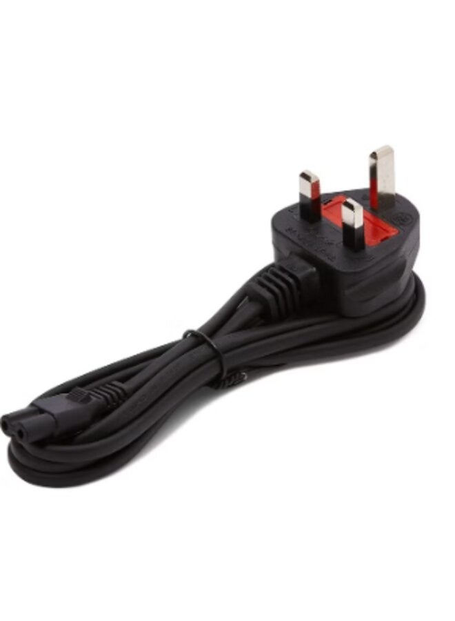 Radio/Laptop Power Cord Black - Image 1
