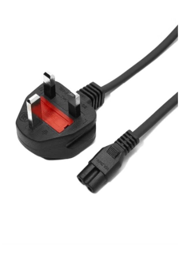 Radio/Laptop Power Cord Black - Image 2
