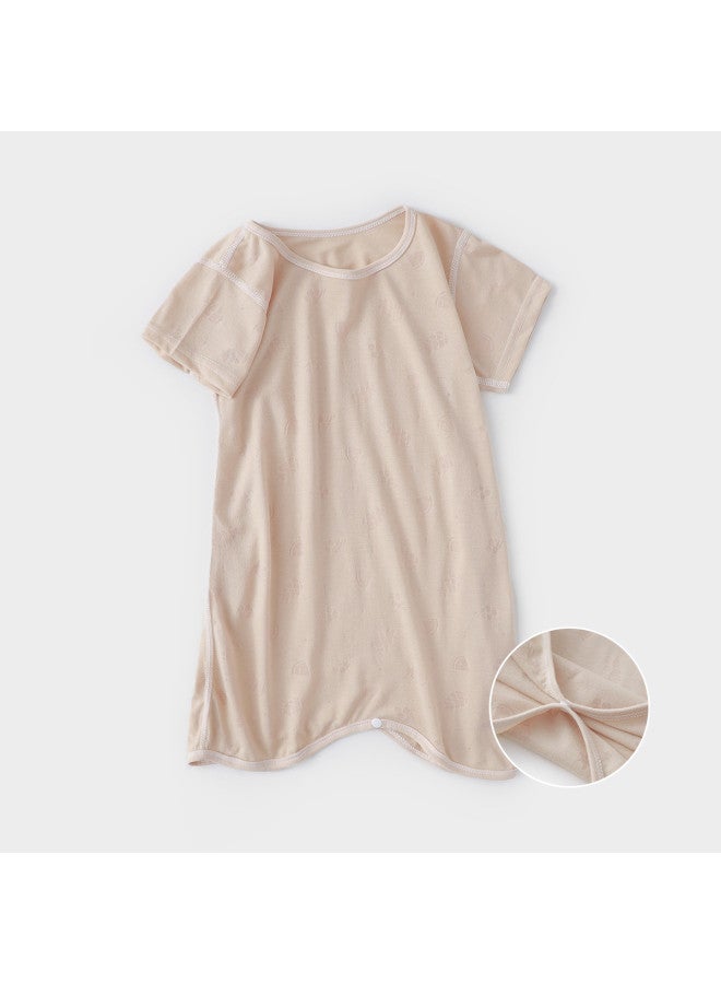 Bornbay baby Sleep Dress - Lightweight, Breathable & Adorable Summer Outfit For Boys & Girls, Perfect For Air-conditioned Rooms - Image 4