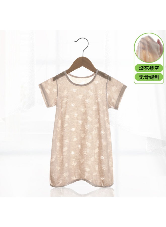 Bornbay baby Sleep Dress - Lightweight, Breathable & Adorable Summer Outfit For Boys & Girls, Perfect For Air-conditioned Rooms - Image 3