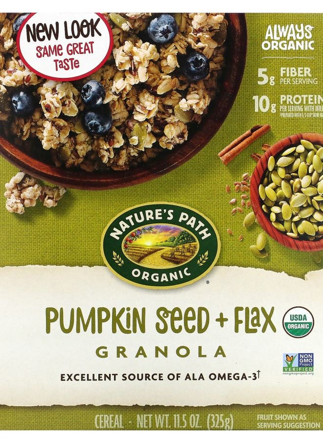 Nature's path - Organic Pumpkin Seed + Flax Granola 11.5 oz (325 g) - Image 1