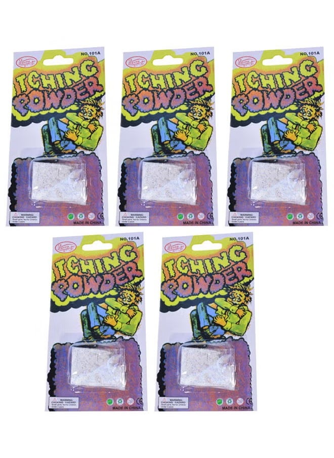 Generic - 5-Set Novelty Itching Powder Funny Gags Prank Joke Trick Toys - Image 1