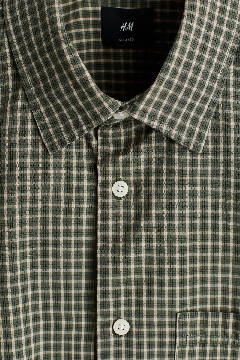 H&M Relaxed Fit Cotton shirt