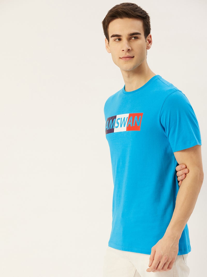 amswan PREMIUM COTTON PRINTED HALF SLEEVE CREW NECK T-SHIRTS - Image 3