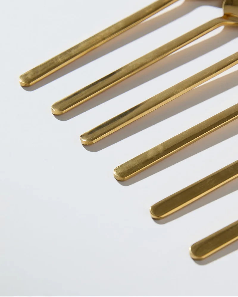 REDTAG Gold Coffee Spoon (Pack of 4)
