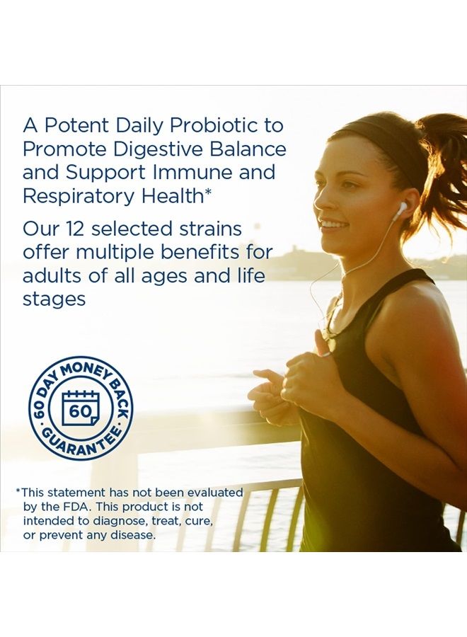 Renew Life Adult Probiotics, 100 Billion CFU Guaranteed, Ultimate Care Probiotic Supplement for Digestive & Immune Health, Shelf Stable, Gluten Dairy & Soy Free, 30 Capsules - Image 3