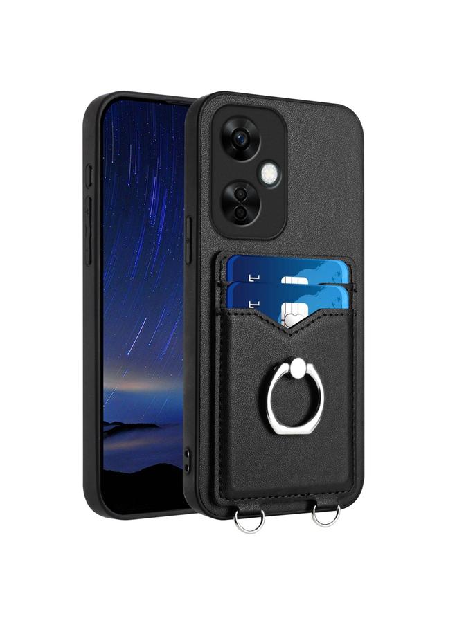 S-TOP Case For OnePlus Nord CE3 Lite R20 Ring Card Holder Phone Case - Image 1