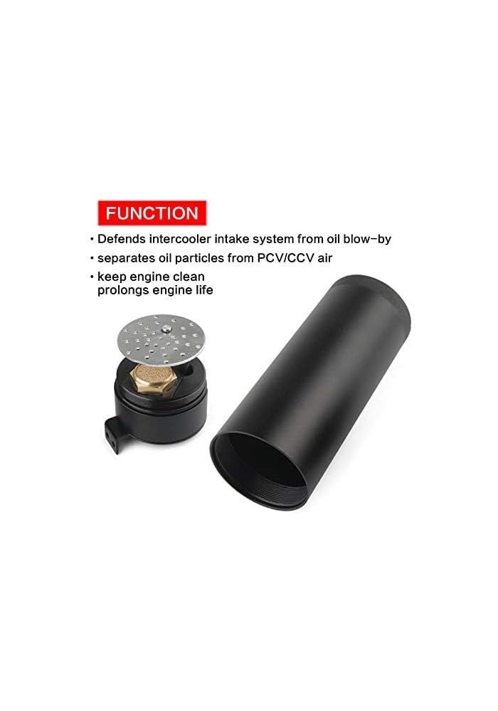 MR HELLO 750ml Baffled Oil Catch Can with Breather Filter - Image 4
