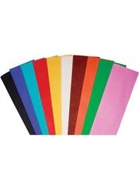 Bafix Crepe Paper - 10 Lots Mixed Color - 50 X 2 Mt 