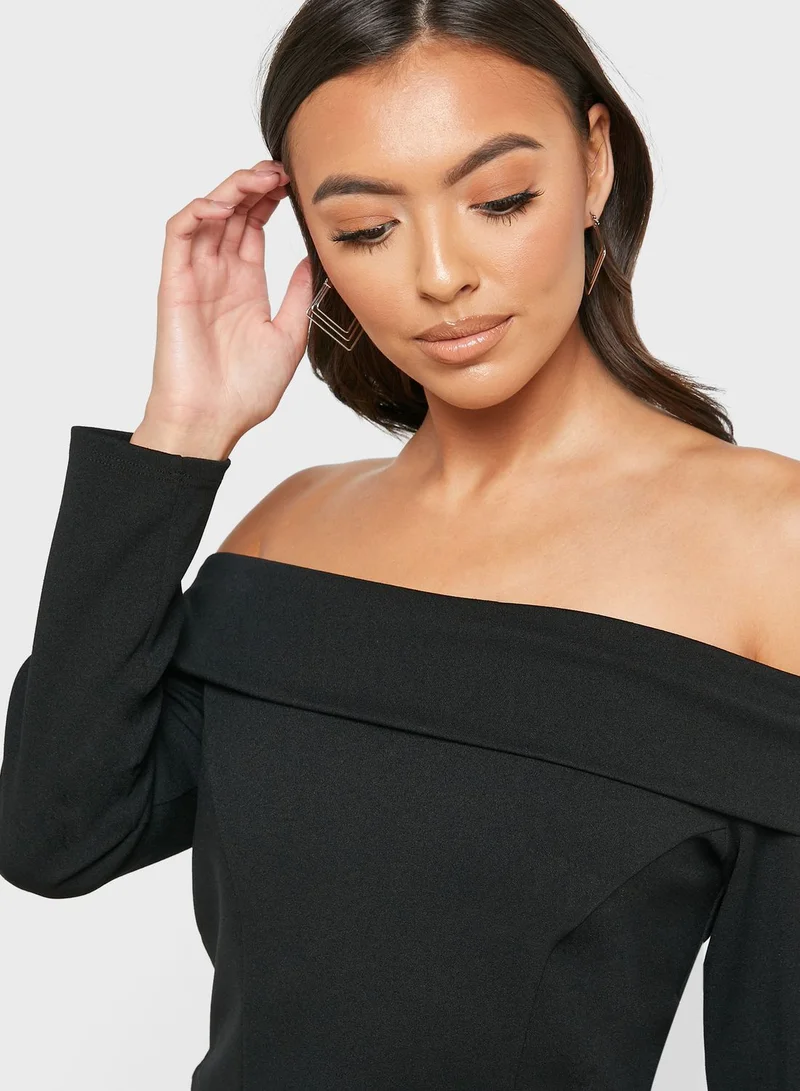 DOROTHY PERKINS Overlay Bardot Top
