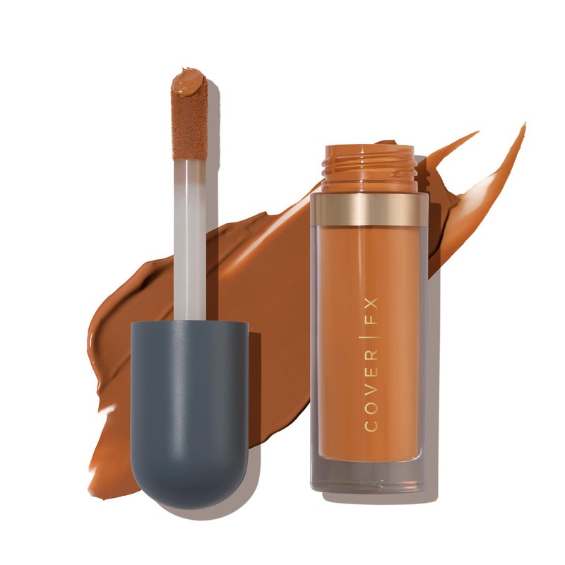 COVER FX Skin Discovered Longwear Full Coverage Concealer Buildable CreaseResistant High Coverage Formula Conceals Corrects and Brightens R2 Rich skintones with neutral undertone