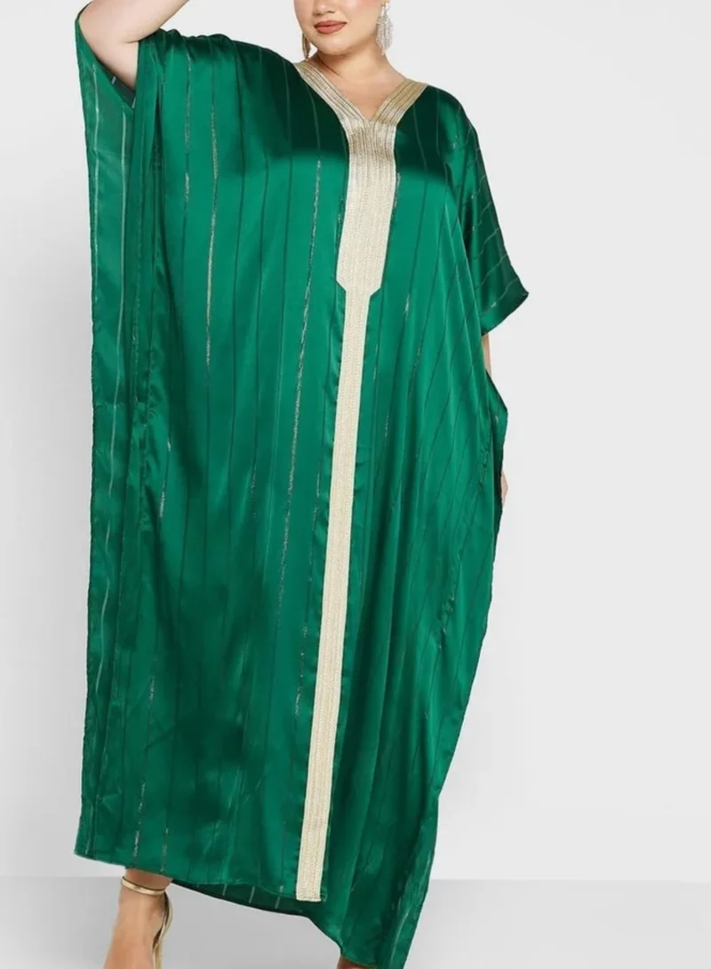 MAISON ARABELLE  BAHIYA GREEN KAFTAN for Women | Best Price UAE