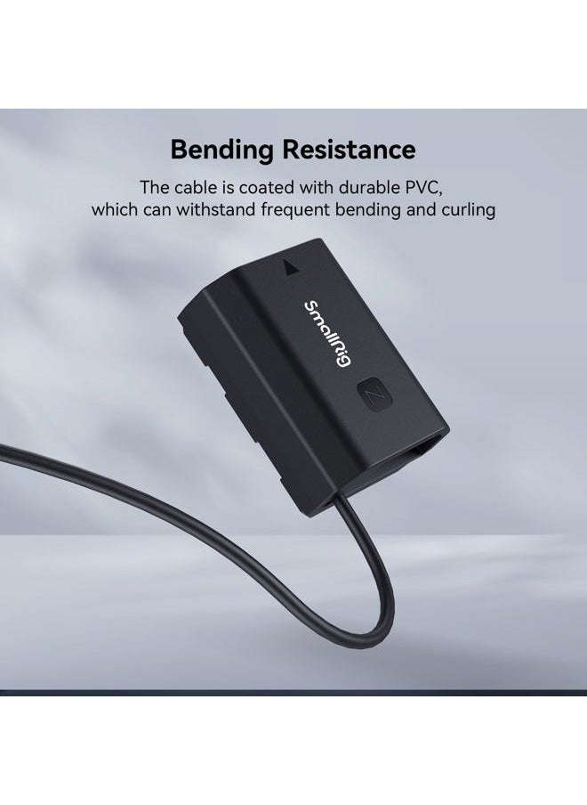 SMALLRIG - SmallRig NP-FZ100 A7S III Dummy Battery Power Supply Adapter Kit for Sony A7 III, A7 IV, A7S III, A7R III, A7R IV, A7R V, A7C, A1, A9, A9 II, A6600, A6700, FX3, FX30, ZV-E1 Cameras - 4268 - Image 1