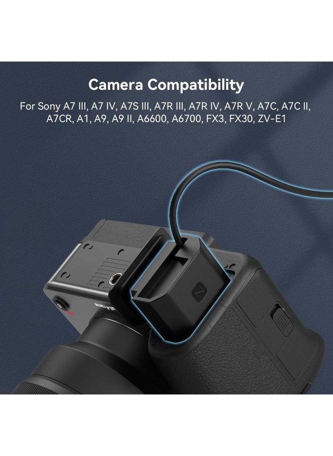 SMALLRIG - SmallRig NP-FZ100 A7S III Dummy Battery Power Supply Adapter Kit for Sony A7 III, A7 IV, A7S III, A7R III, A7R IV, A7R V, A7C, A1, A9, A9 II, A6600, A6700, FX3, FX30, ZV-E1 Cameras - 4268 - Image 1