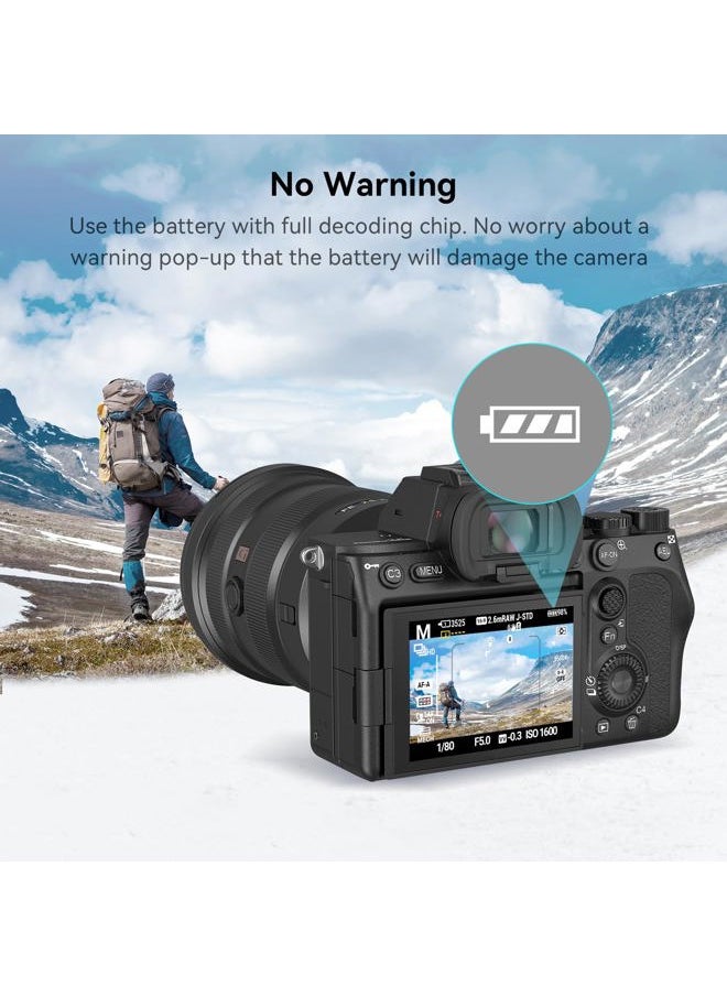 SMALLRIG - SmallRig NP-FZ100 A7S III Dummy Battery Power Supply Adapter Kit for Sony A7 III, A7 IV, A7S III, A7R III, A7R IV, A7R V, A7C, A1, A9, A9 II, A6600, A6700, FX3, FX30, ZV-E1 Cameras - 4268 - Image 1