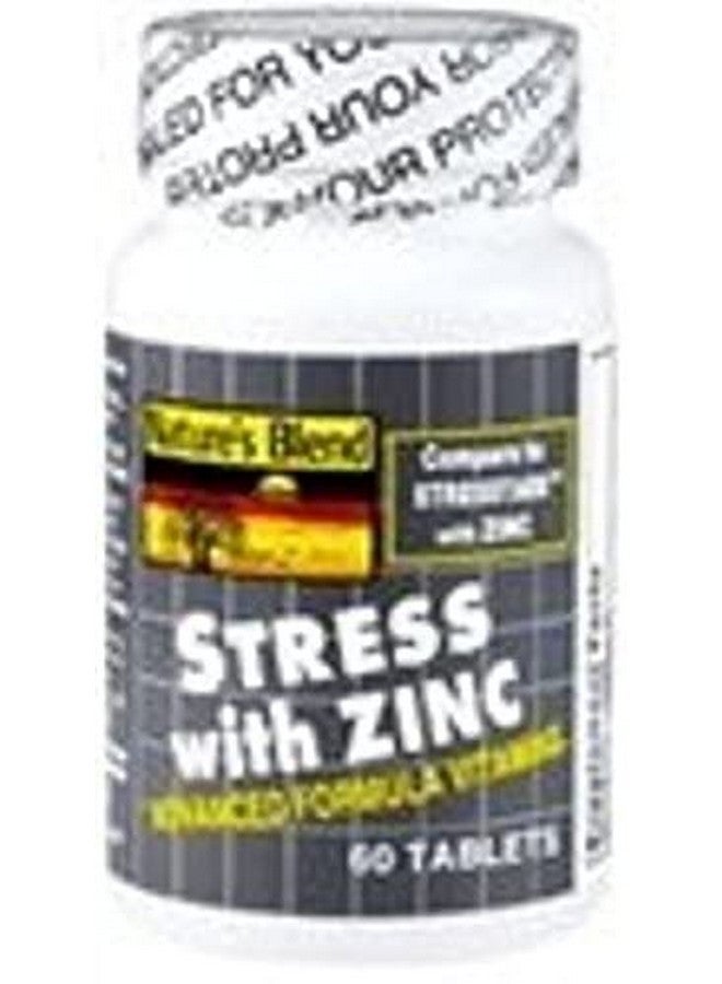 Nature's Blend Nat B Stress Formula W/Zinc Tb 60 - Image 1