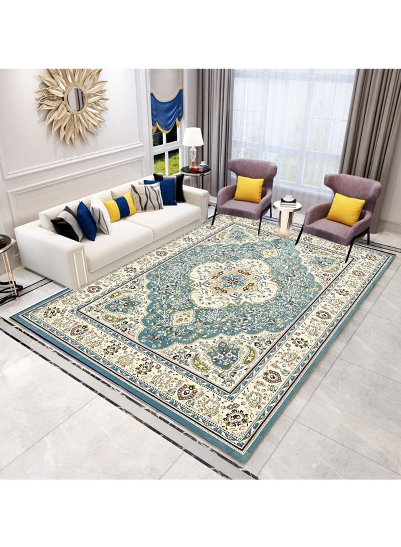 Sharpdo Modern Area Rugs Simple Short Pile Carpet Living Room Bedroom Rug Anti Slip Floor Carpet Home Decor 200*300CM - Image 1