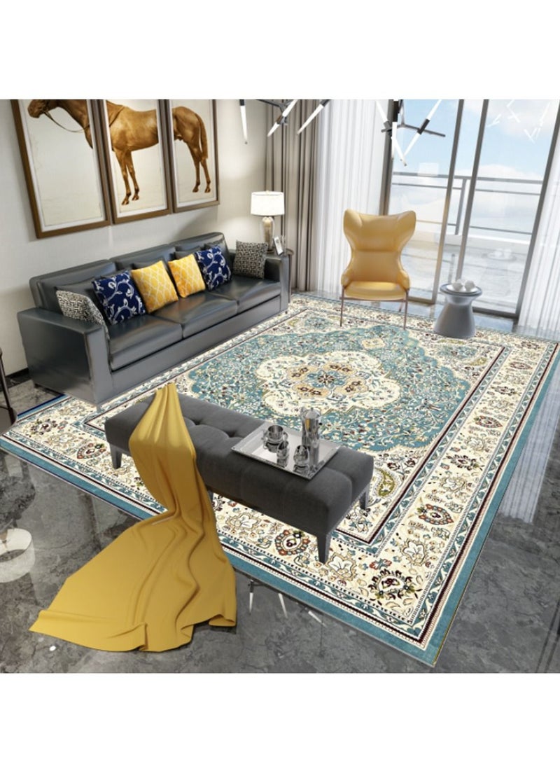 Sharpdo Modern Area Rugs Simple Short Pile Carpet Living Room Bedroom Rug Anti Slip Floor Carpet Home Decor 200*300CM - Image 2