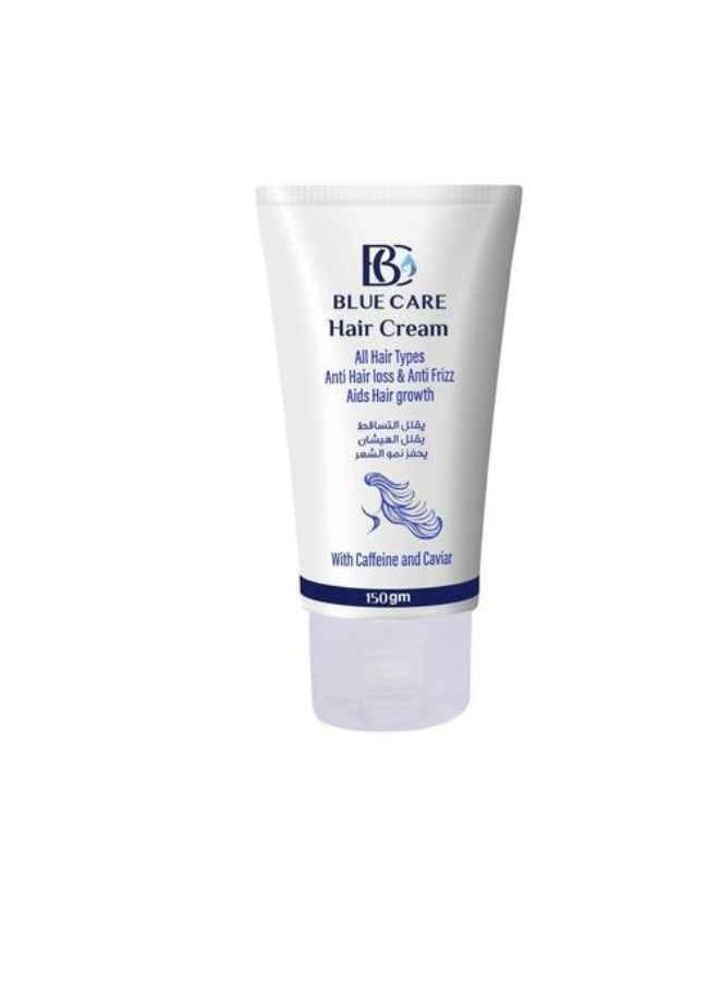 BLUE CARE Styling Cream For All Hair Types, 150 gm - Blue Care 