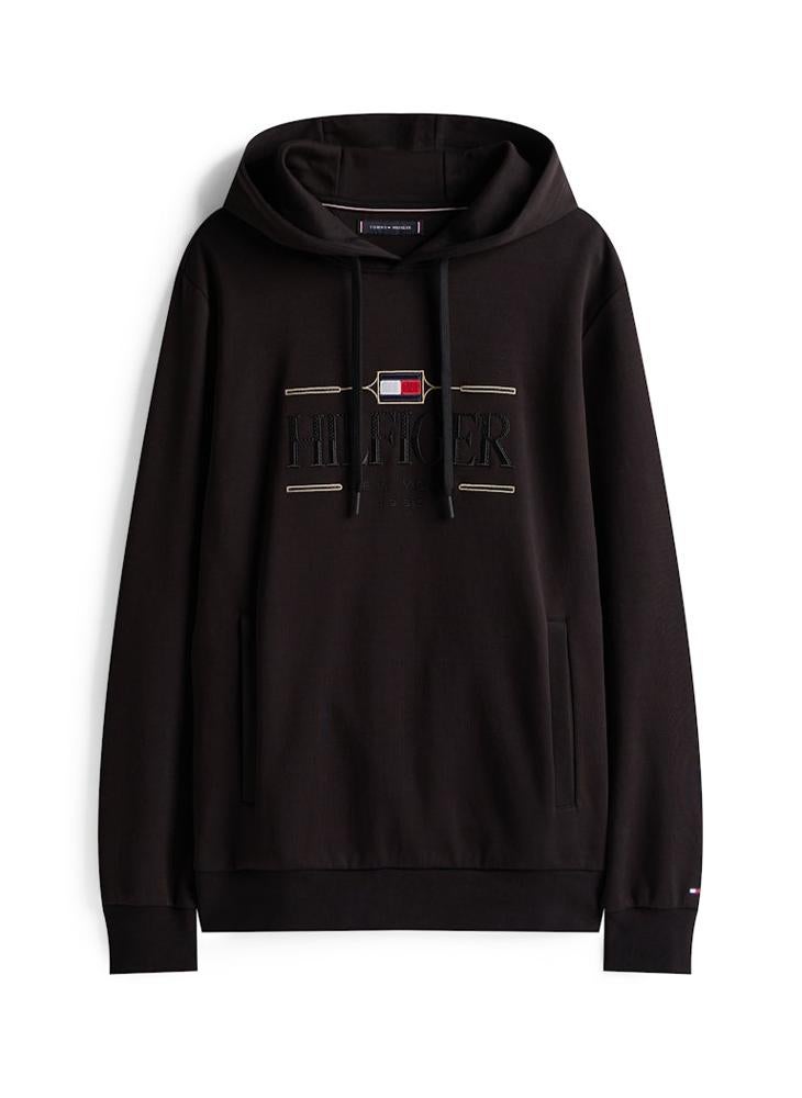 TOMMY HILFIGER Textured Pullover Hoodie - Image 4