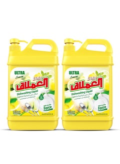 العملاق سائل غسيل الأطباق الترا بالليمون 2x1800 مل  - Image 2