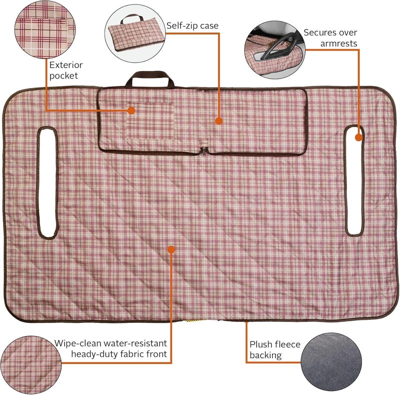 Classic Accessories بطانية مقعد عربة الجولف كلاسيك أكسيسوريز فيرووي, نمط تراثي - Image 4
