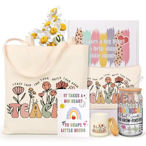 Tecanne Teacher Appreciation Gifts, Teacher Gifts for Women, Back to School Gifts, End of The Year Thank You Teacher Gift Box, Christmas Baskets Gifts for Teachers - Image 1