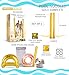 POZA 2 Pack Inflatable Jumbo Pool Noodles Floats Premium Luxurious 74 Inch Giant Water Floating Noodles Filled with Sparkle Confetti Pool Float for Swimming Pool Beach Lake - Image 4