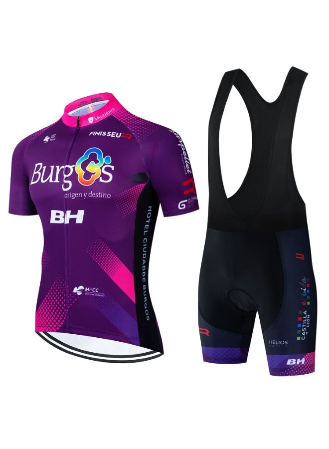 KUYING Summer Short Sleeved Cycling Suit Set  - Image 1