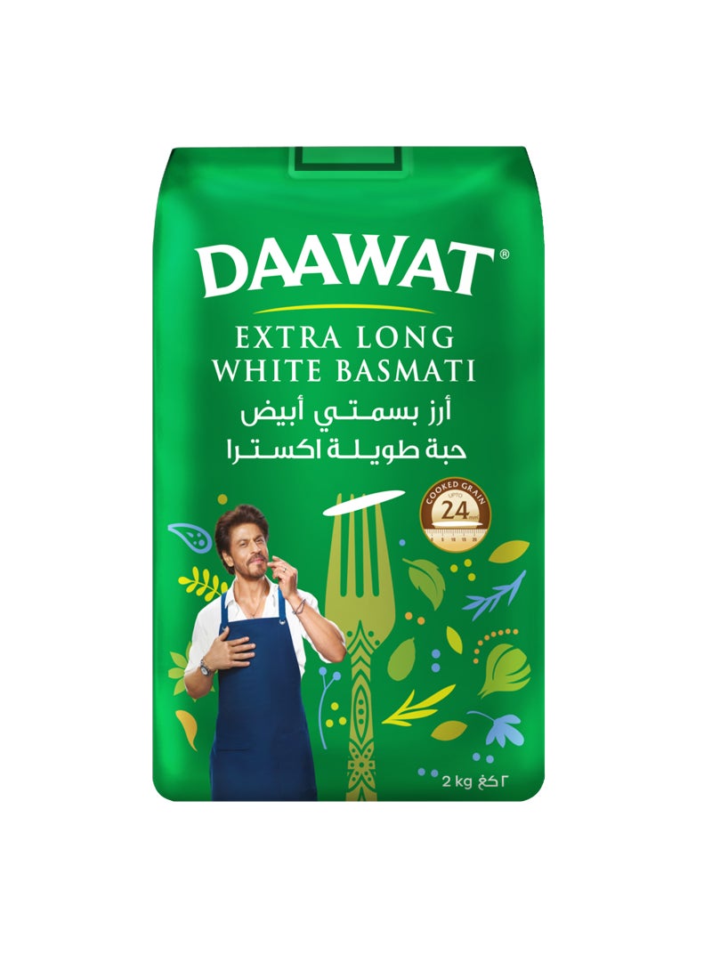 Daawat أرز بسمتي هندي أبيض طويل الحبة إضافي - Image 1