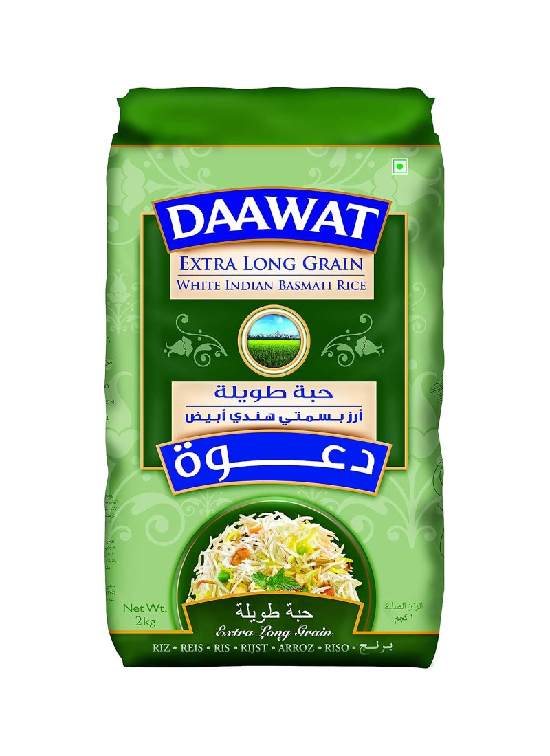 Daawat Extra Long Grain White Indian Basmati Rice - Image 1