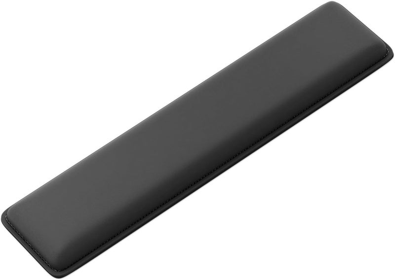 Cooling Gel Wrist Rest Pad 12.5 Inches Long for Compact Keyboard, Memory Foam Palm Rest with Anti-Slip Footrest, Ergonomic Design, Stain Resistant