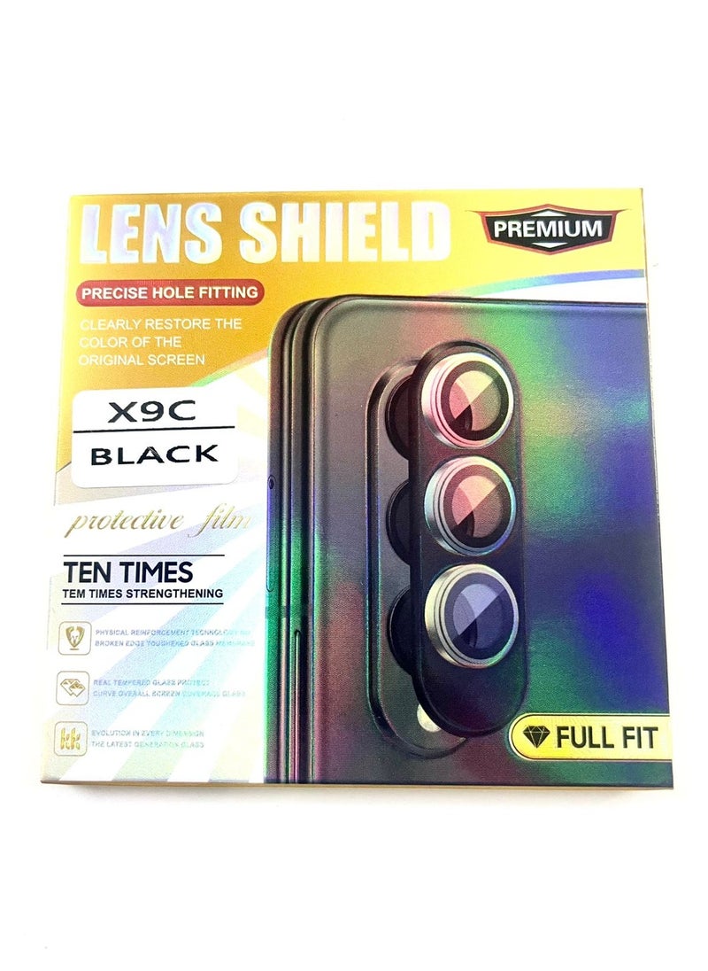 Premium Camera Lens Protector For Honor X9c Black  - Image 1